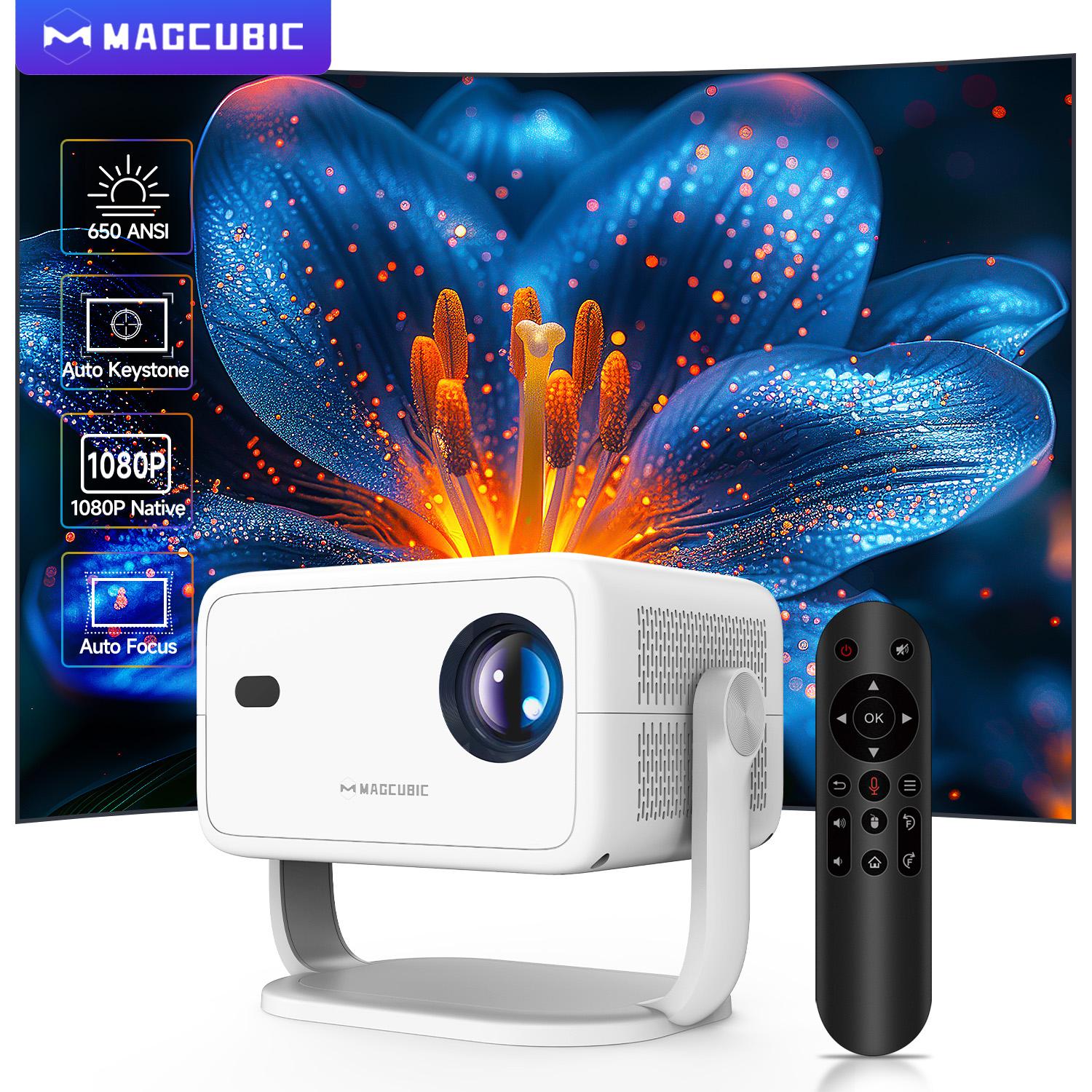 Home Cinema Gadgets - جهاز عرض Magcubic Native 1080P 650ANSI