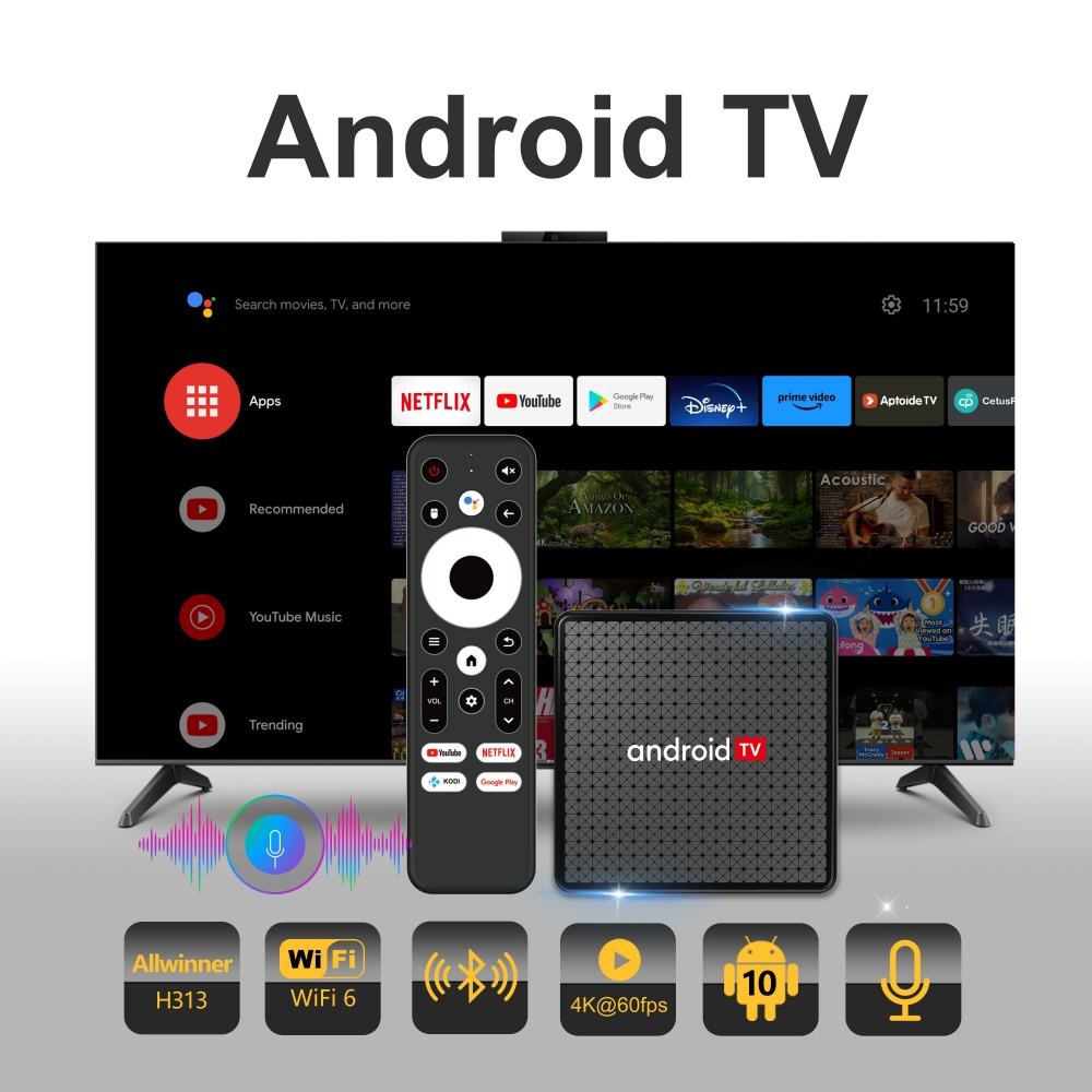 Video Home Cinema - جهاز استقبال تلفزيوني Wudung X5 بنظام