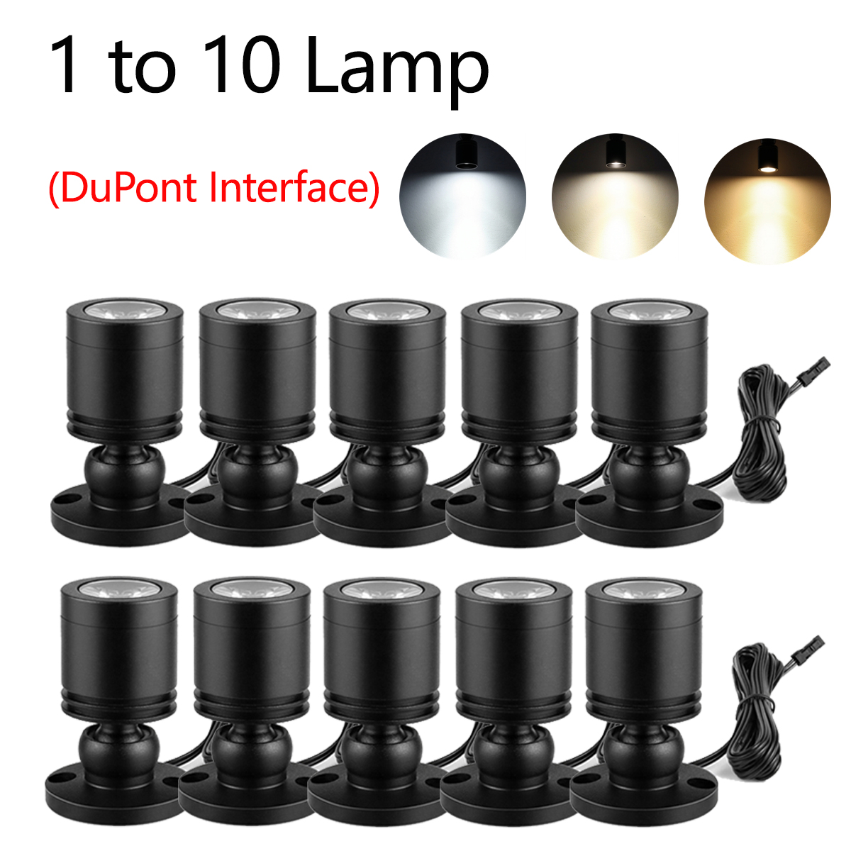 Home Cinema Led - 1 إلى 10 مصباح ليد 12