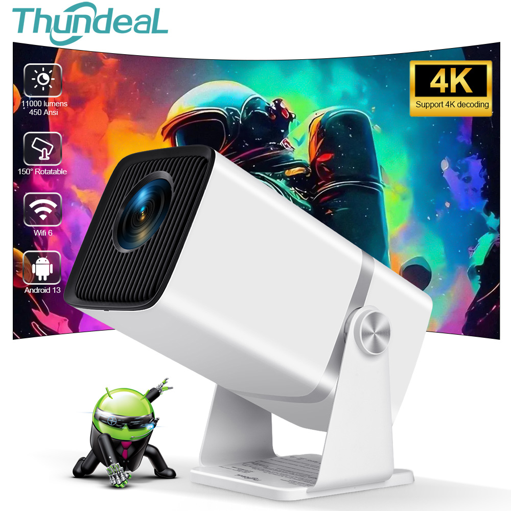 Home Cinema Gadgets - جهاز عرض ثونديلا 4K فائق الدقة