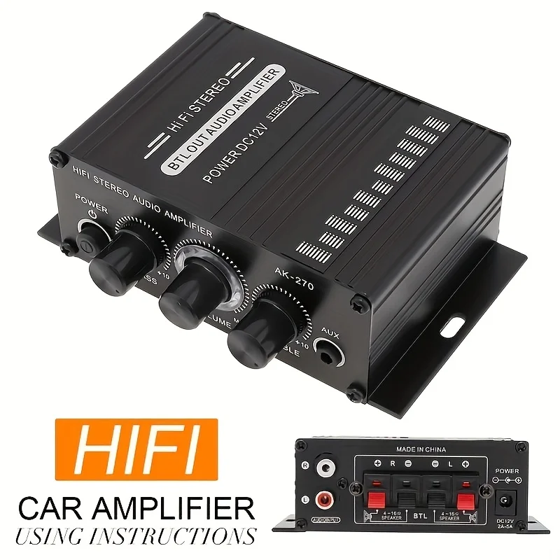 Home Cinema Hall - مكبر صوت صغير AK-270 بقوة 400