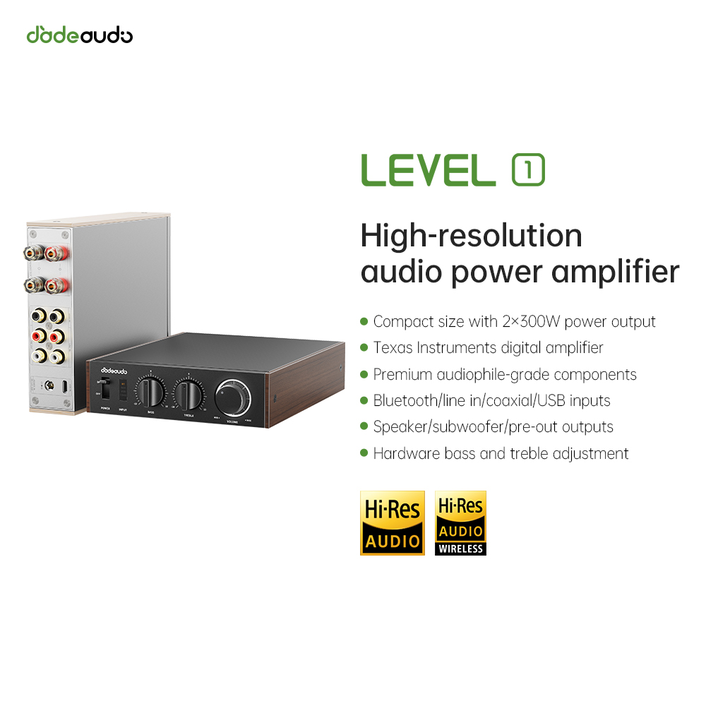 Home Cinema Amplifier - مضخم صوت JadeAudio Level 1 للمكتب