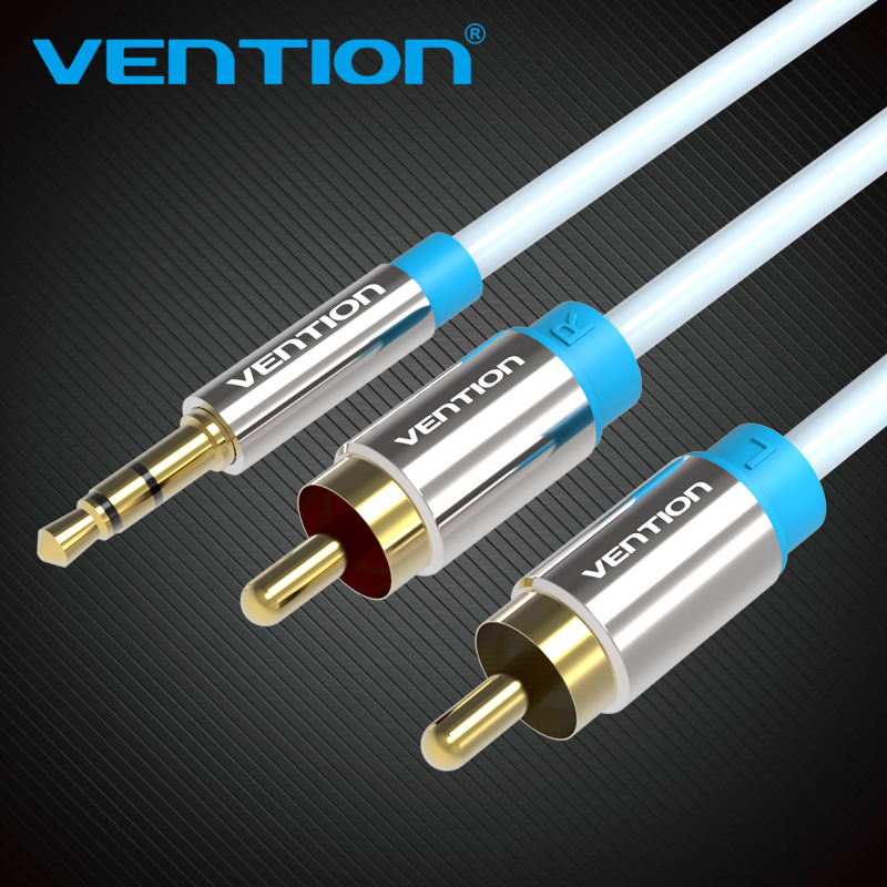 Home Cinema Hall - Vention كابل RCA 3.5 إلى 2rca