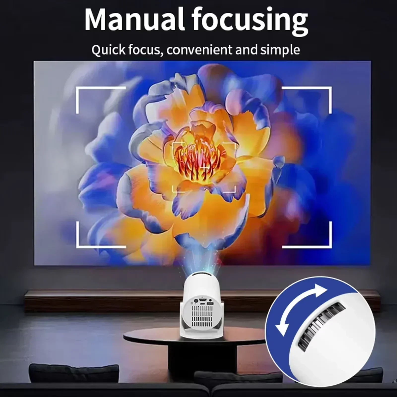 جهاز عرض ذكي جديد ميني HY300 ب - مراجعة Video Home Cinema وسعره