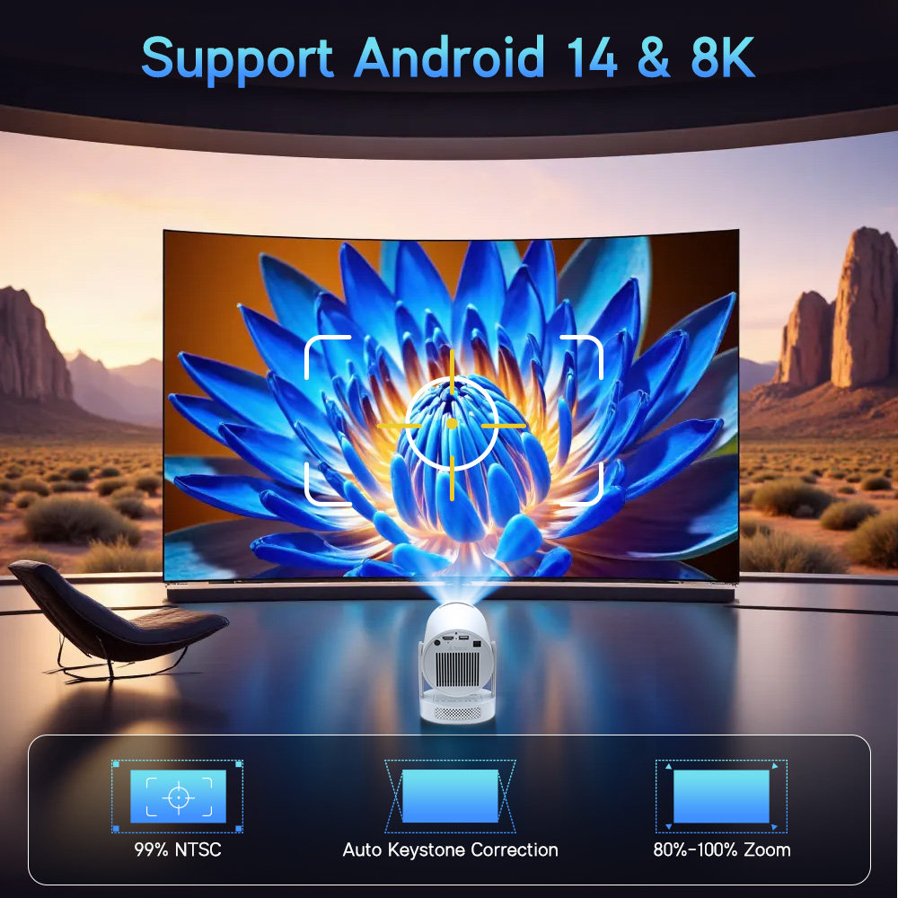 ماجكيوبيك أندرويد 14 جهاز عرض  - مراجعة Home Cinema Gadgets وسعره