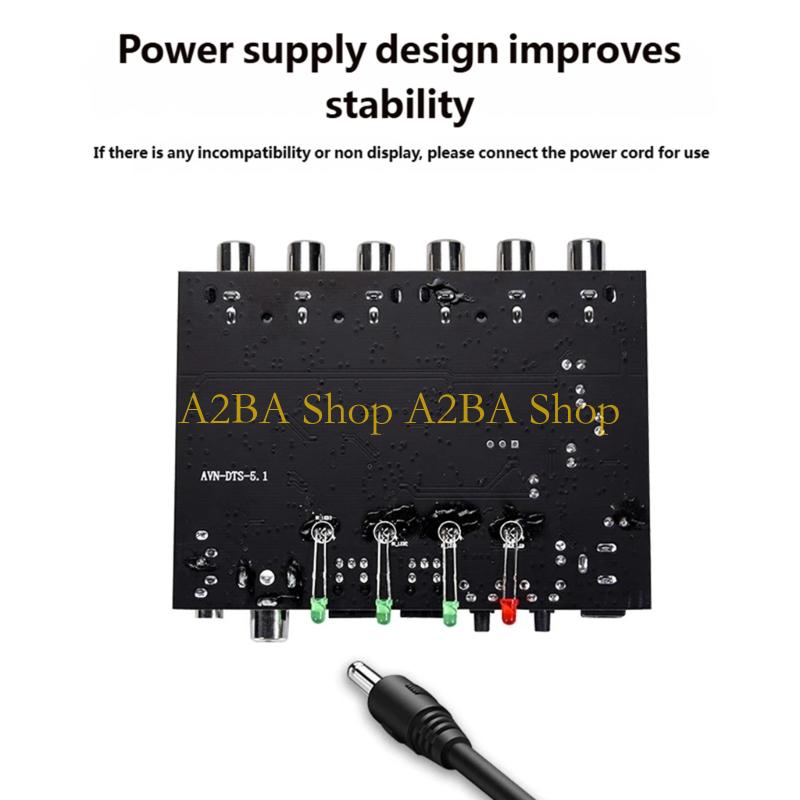 محول تنسيق الصوت A2BA يتميز بم - مراجعة Surround Sound Decoder وسعره