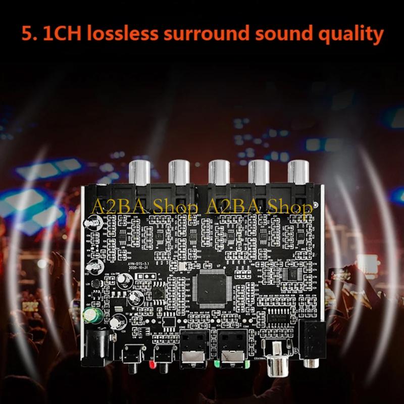 محول تنسيق الصوت A2BA يتميز بم - مراجعة Surround Sound Decoder وسعره