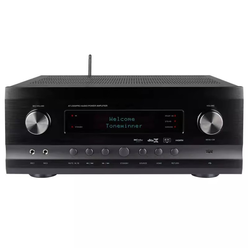 مضخم صوت مدمج AT-2300PRO 5.3.2 - مراجعة Home Cinema Atmos وسعره