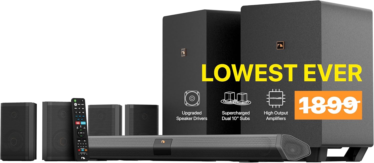نظام ساوند بار شوك ويف 9.2.4 م - مراجعة Home Cinema Atmos وسعره