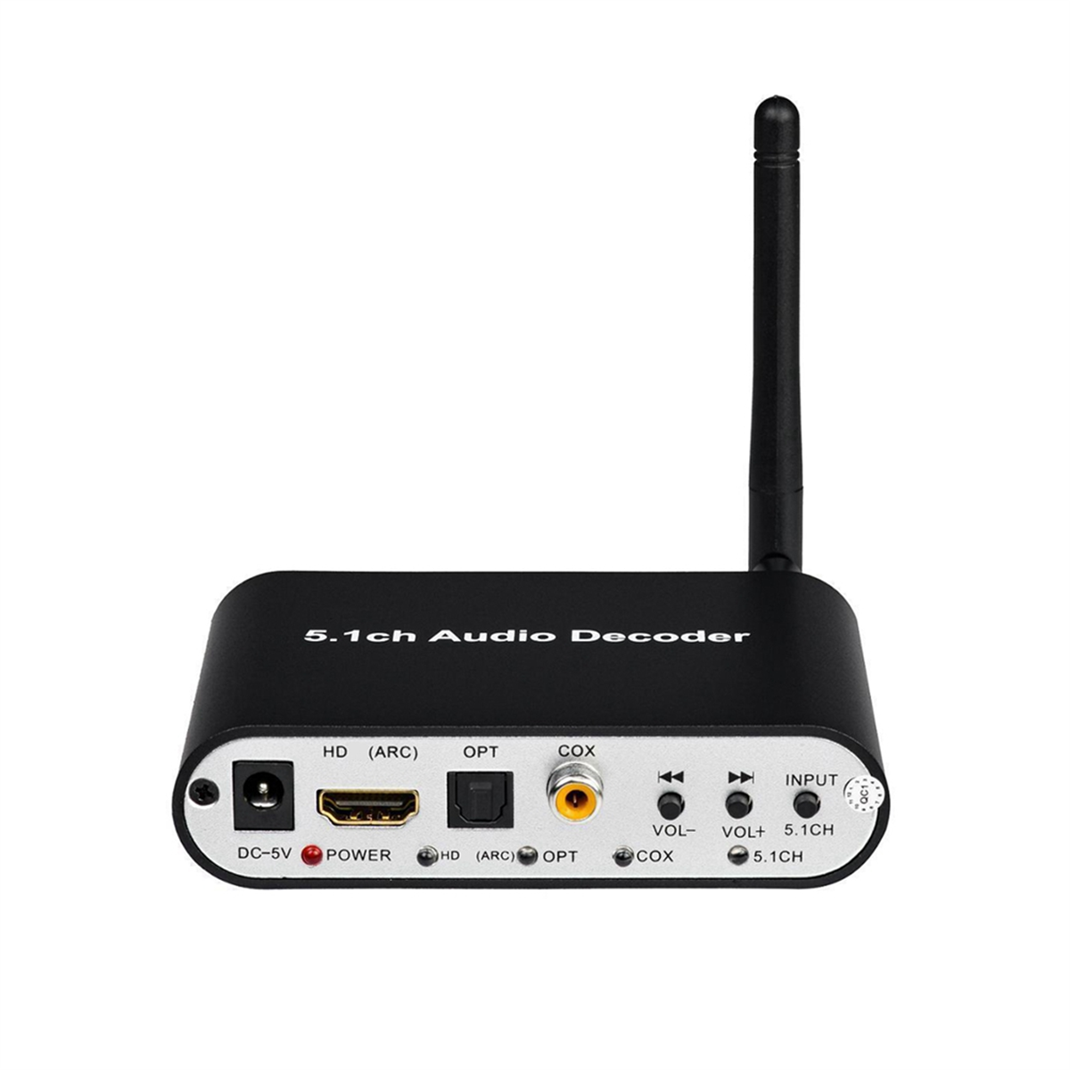 AU47-DAC651C 5.1 جهاز فك ترميز - مراجعة Surround Sound Decoder وسعره