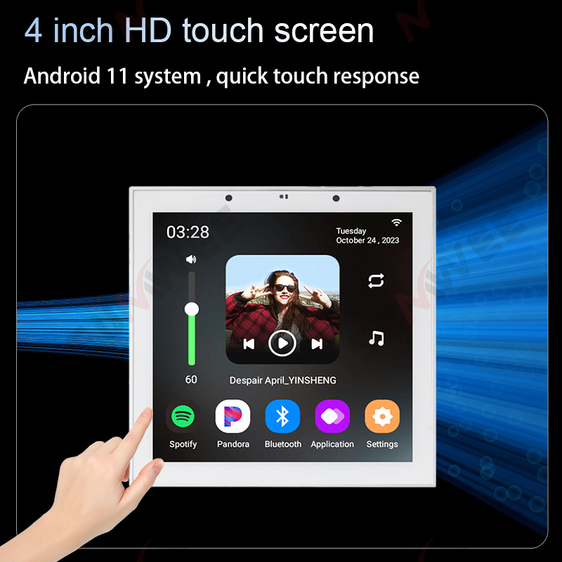 مكبر صوت حائطي ذكي 4 بوصات يعم - مراجعة Home Cinema Gadgets وسعره