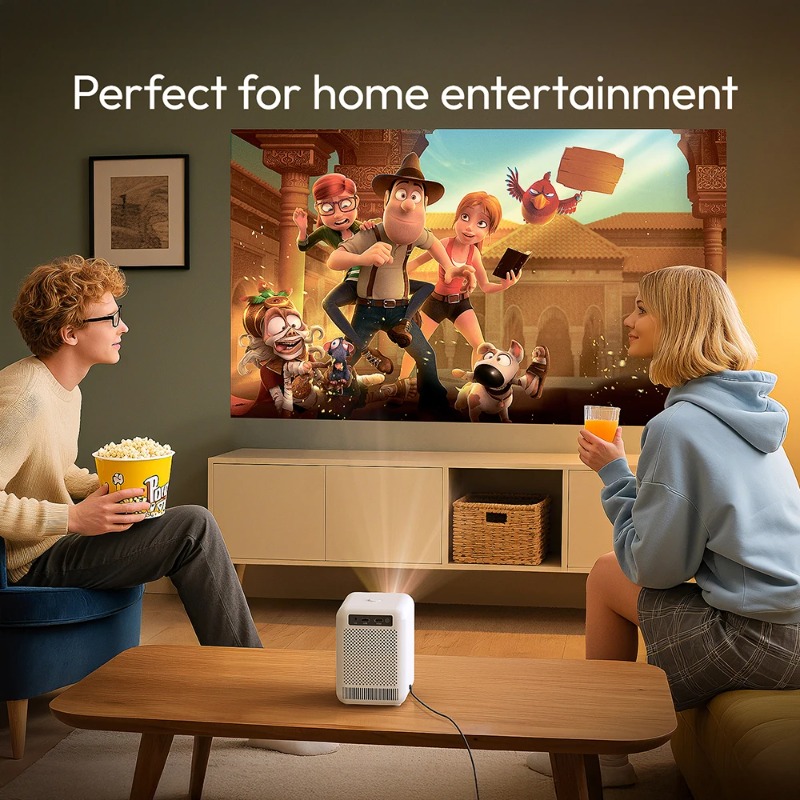 بروجيكتور BYINTEK LOVE U4 الذك - مراجعة Video Home Cinema وسعره