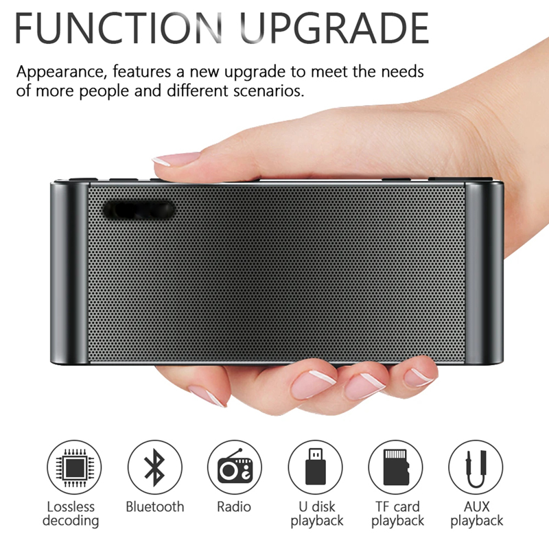 سماعة بلوتوث لاسلكية محمولة ،  - مراجعة Soundbar Bluetooth Home وسعره