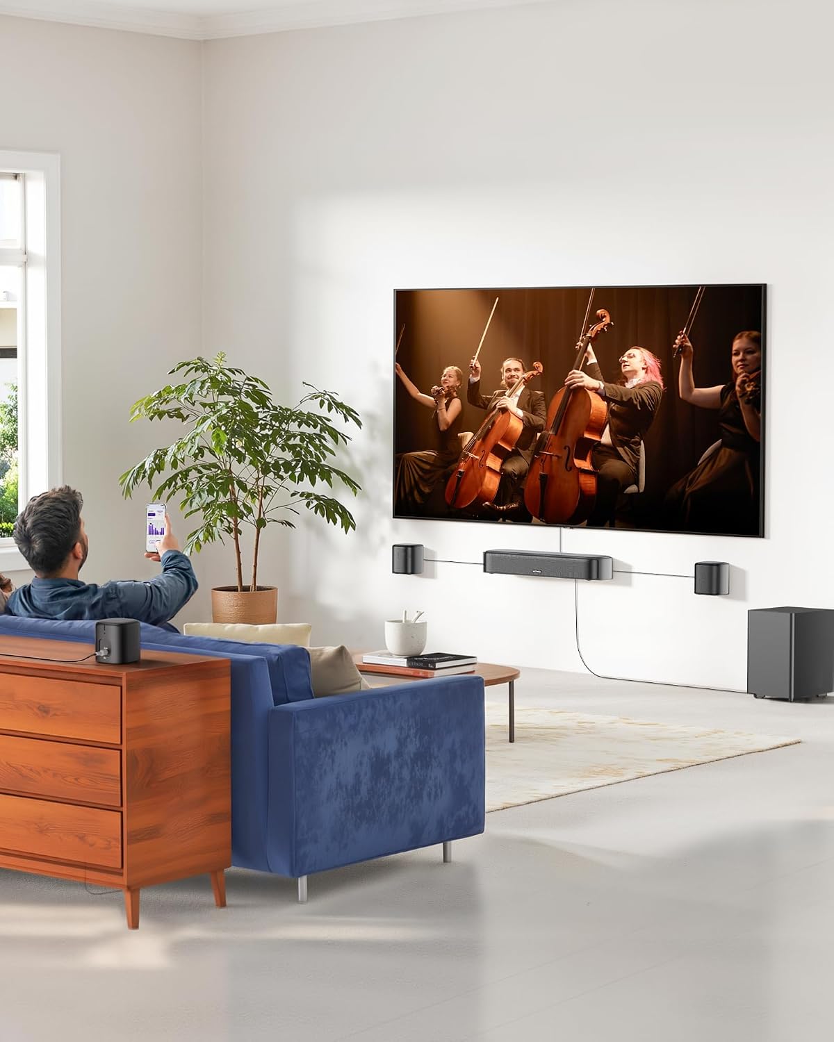 نظام صوت محيطي دولبي أتموس 7.1 - مراجعة Home Cinema Atmos وسعره