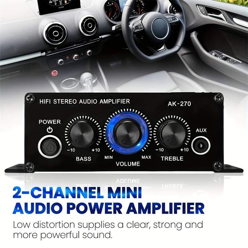 مكبر صوت صغير AK-270 بقوة 400  - مراجعة Home Cinema Hall وسعره