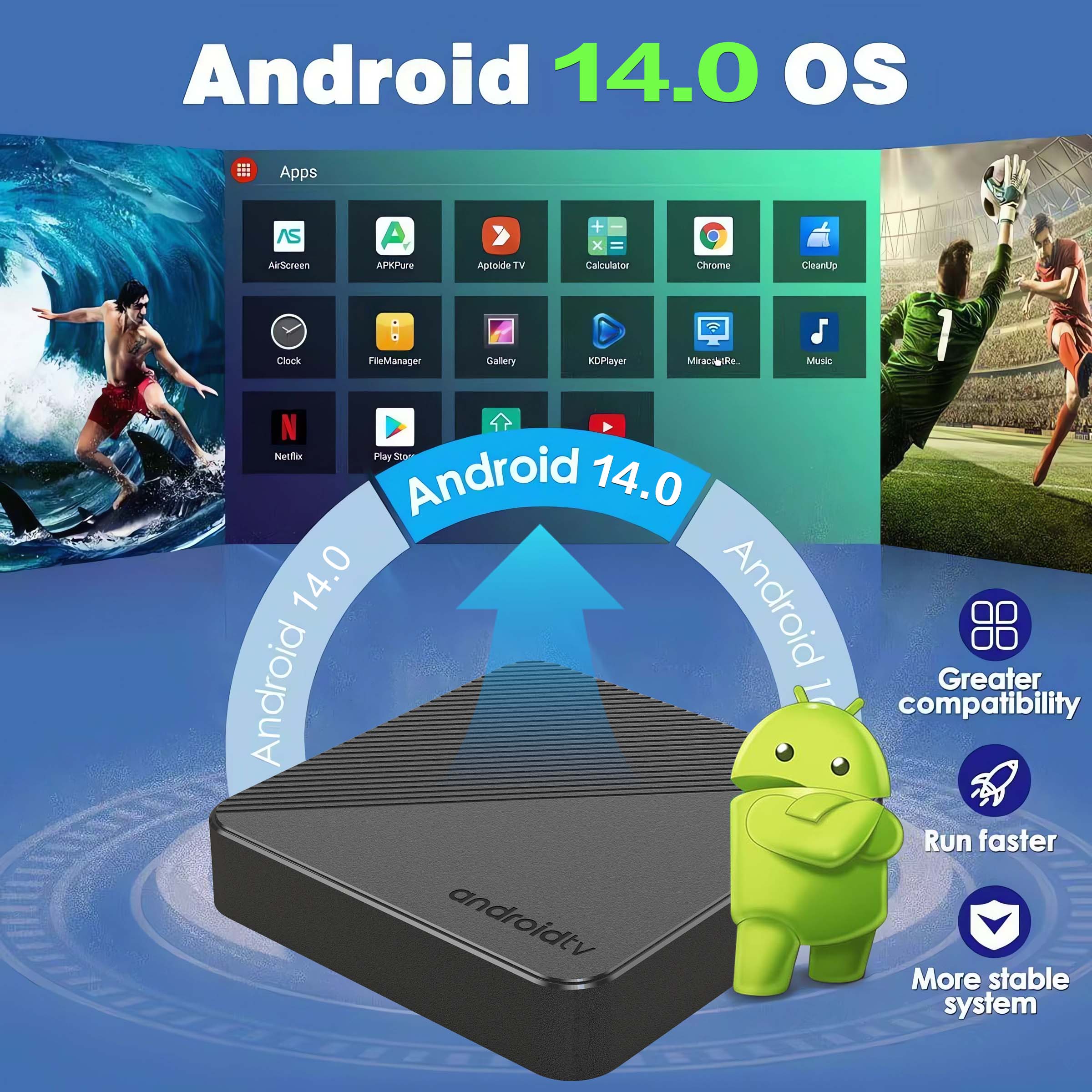 صندوق تلفاز ذكي يعمل بنظام And - مراجعة Video Home Cinema وسعره