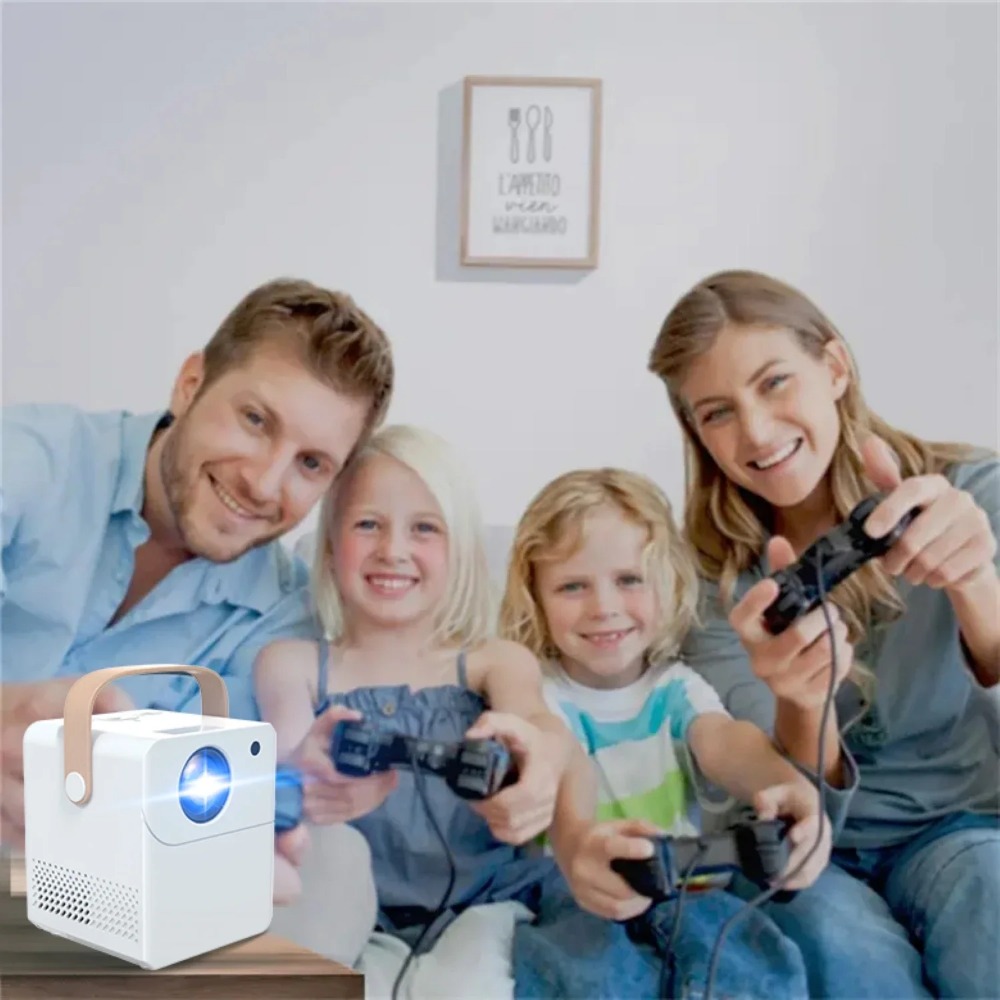 جهاز عرض ذكي محمول 4K مسرح منز - مراجعة Video Home Cinema وسعره
