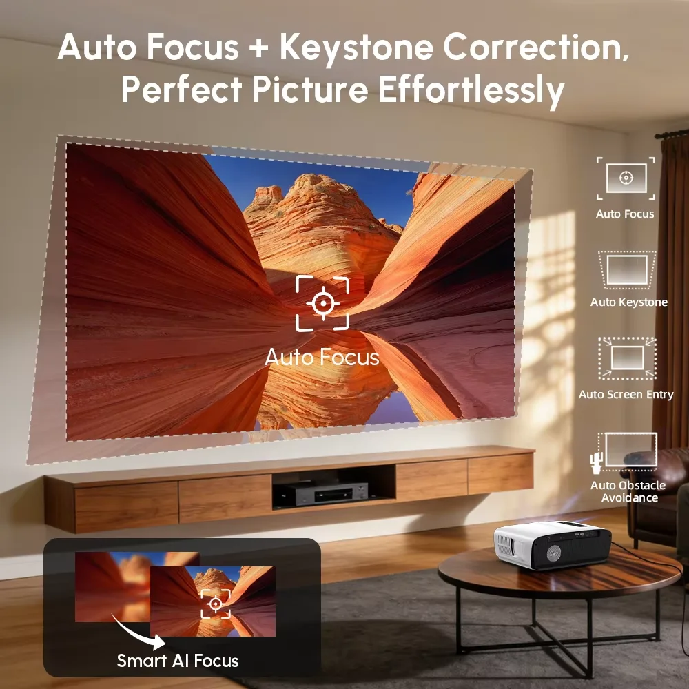 جهاز عرض NewA9S بدقة 4K مع ترك - مراجعة Home Cinema Gadgets وسعره
